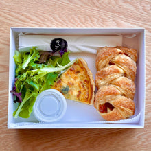 Cargar imagen en el visor de la galería, Quiche Vegetariano Box Lunch Gourmet - Pack 12 piezas