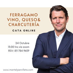 Cata Online de Vino, Queso & Charcutería