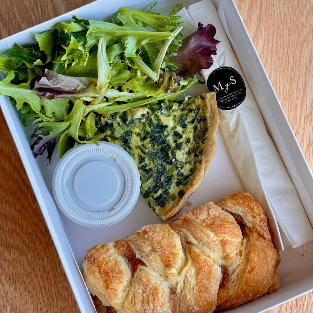 Quiche Vegetariano Box Lunch Gourmet - Pack 12 piezas